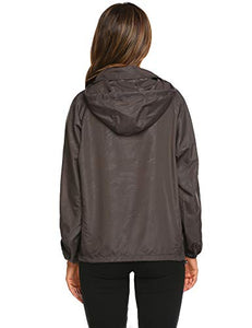 New fashion Waterproof Climbing Running Outdoor Hoodie Coat Sport Cycling Jacket Medium Gray
