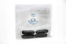 Load image into Gallery viewer, Knotty Floss Refills of Bamboo Activated Charcoal No Knot Floss with Grapefruit Seed Extract - Eco-friendly Vegan - 4 Refill Packs
