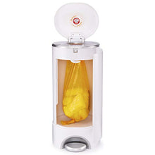 Load image into Gallery viewer, Munchkin Step Diaper Pail Powered by Arm &amp; Hammer, Includes (1) Bonus Toss Disposable Diaper Pail
