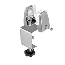 Load image into Gallery viewer, Zetek 2pcs Sneeze Guard C-Clamp Support - Dual Direction Adjustable 1/8" - 1/4" Materials, up to 2" Countertop
