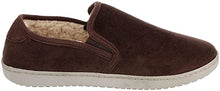 Load image into Gallery viewer, Dockers Men's Twin-Gore Slipper Corduroy Slip-On, Brown, Size 9
