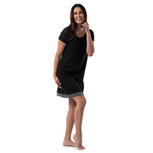 Load image into Gallery viewer, Fruit of the Loom Women's Super Soft and Breathable Sleep Shirt, Black, Medium
