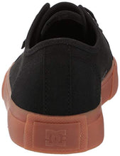 Load image into Gallery viewer, DC mens Manual Skate Shoe, Black/Gum, 10.5 US
