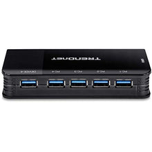 Load image into Gallery viewer, TRENDnet 4-Port USB 3.1 Sharing Switch, TK-U404, 4 x USB 3.1 for Computers, 4 x USB 3.1 for Devices, Flash Drive Sharing, Scanners, Printers, Mouse, Keyboard, Windows &amp; Mac Compatible
