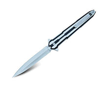 Load image into Gallery viewer, Folding Knife Tactical Pocket Knife Survival- Fast Open Folding Knife Pocket - Folding Pocket Knife Assisted Opening - 7CR13Mov Steel 58HRC - for Men Work Outdoor Adventure Hunting Hiking Knife, Black
