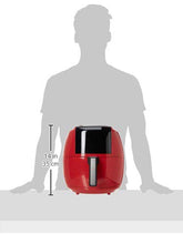 Load image into Gallery viewer, GoWISE USA 5.8-Quart Programmable 8-in-1 Air Fryer XL + Recipe Book (Chili Red)
