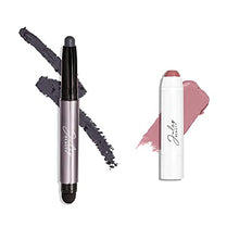 Load image into Gallery viewer, Julep Eyeshadow 101 Crème to Powder Waterproof Eyeshadow Stick, Charcoal &amp; It&#39;s Balm Lip Balm Crayon, Full-Coverage Lipstick &amp; Lip Moisturizer with Semi Gloss Finish, Dusty Orchid Shimmer
