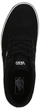 Load image into Gallery viewer, Vans Men's Atwood Canvas' Low-Top Sneakers, Black/White, 9.5
