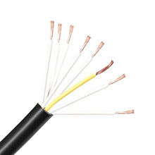 Load image into Gallery viewer, uxcell RVV Wire Cable Extension Cord Copper Wire Electric Conductor 8 Core 20 AWG 3Meter/9.8ft Length
