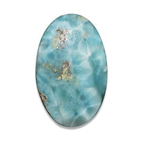 Load image into Gallery viewer, Natural Larimar Stone Blue Pectolite, Atlantis, Dolphin Crystals and Gemstones, Cabochon for Jewelry Making, Reiki Chakra Healing Crystals, Wire Wrapping Loose Cabochon Supply, Jewelry Gemstones
