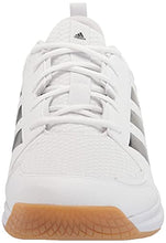 Load image into Gallery viewer, adidas Women's Ligra 7 Track and Field Shoe, White/Black/White, 12
