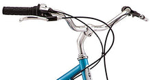 Load image into Gallery viewer, Schwinn Twinn Classic Tandem Adult Beach Cruiser Bike, Double Seater, Steel Low Step Frame, 7-Speed, 650c Urban Tires, Alloy Caliper Brakes, Medium Frame, Blue
