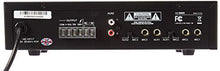Load image into Gallery viewer, Monoprice Commercial Audio 60W 2 channel amplifier / 3 channel mixer - 100/70V Mixer Amp
