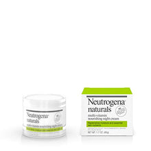 Load image into Gallery viewer, Neutrogena Naturals Multi-Vitamin Moisturizing &amp; Nourishing Night Face Cream with Antioxidant Bionutrients &amp; Vitamins B, C &amp; E, Non-Comedogenic &amp; Sulfate-, Paraben-, Phthalate- &amp; Dye-Free, 1.7 oz
