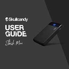 Load image into Gallery viewer, Skullcandy Stash Mini Power Bank - Black
