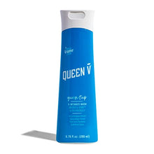 Load image into Gallery viewer, QUEEN V Queen it Up- Intimate Wash, pH friendly, daily use fresh and clean shower gel with lemongrass extract and lactic acid, gynecologically tested, recyclable bottle, 6.76 fl oz.
