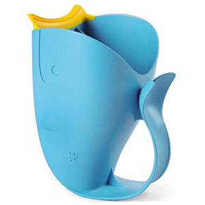 Skip Hop Moby Bath Rinse Cup: Tear-free Waterfall Rinser, Blue