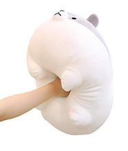 Load image into Gallery viewer, Auspicious beginning Stuffed Animal Shiba Inu Plush Toy Anime Corgi Kawaii Plush Dog Soft Pillow, Plush Toy Gifts for Boys Girls(Gray, 15.7&quot;)
