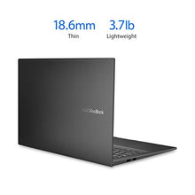 Load image into Gallery viewer, ASUS VivoBook 15 OLED K513 Thin &amp; Light Laptop, 15.6 OLED Display, Intel i5-1135G7 CPU, Intel Iris X Graphics, 12GB RAM, 512GB PCIe SSD, Fingerprint Reader, Windows 10 Home, Indie Black, K513EA-AB54
