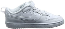 Load image into Gallery viewer, Nike Boy's Court Borough Low 2 (Little Kid) White/White/White 3 Little Kid M
