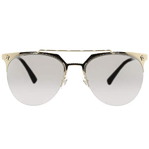 Versace Sunglasses Gold/Silver Metal - Non-Polarized - 57mm