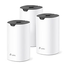 Load image into Gallery viewer, TP-Link Deco Mesh WiFi System (Deco S4) – Up to 5,500 Sq.ft. Coverage, Replaces WiFi Router and Extender, Gigabit Ports, Works with Alexa, 3-pack

