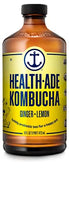 Load image into Gallery viewer, Health-Ade Kombucha, Organic, Lemon, Ginger, 16 Fl Oz

