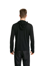 Load image into Gallery viewer, TRAILSIDE SUPPLY CO. Men&#39;s Zip Up Hoodie Stretch Sweatshirts,Lightweight Black Large
