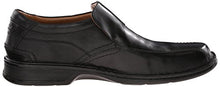 Load image into Gallery viewer, Clarks Men's Escalade Step Slip-on Loafer- Black Leather 9.5 D(M) US
