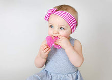 Load image into Gallery viewer, Nuby Silicone Teethe-eez Teether with Bristles, Includes Hygienic Case, Colors May Vary
