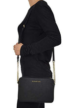 Load image into Gallery viewer, Michael Kors Women&#39;s Jet Set Item Crossbody Bag No Size (Black)
