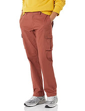 Load image into Gallery viewer, Amazon Essentials Men's Straight-fit Cargo Pant, Red Clay, 42W x 30L

