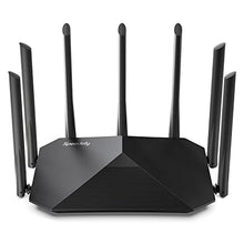 Load image into Gallery viewer, Speedefy AC2100 Smart WiFi Router - Dual Band Gigabit Wireless Router for Home &amp; Gaming, 4x4 MU-MIMO, 7x6dBi External Antennas for Strong Signal, Parental Control, Support IPv6 (Model K7)
