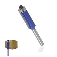 Load image into Gallery viewer, Wolfride 4PCS Flush Trim Router Bit Set 1/4 Inch Shank Top Bearing Flush Trim Router Bit
