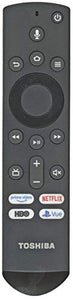 Toshiba CT-RC1US-19 OR Insignia NS-RCFNA-19 Fire TV Remote Control [Original/OEM] - RF/Smart/Voice Remote for Toshiba 50LF621U19 55LF621U19 50LED2160P 55LED2160P 49LF421U19 TF-50A810U19