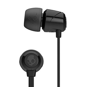 Skullcandy Jib In-Ear Noise-Isolating Earbuds, Lightweight, Stereo Sound and Enhanced Base, Wired 3.5mm Jack Connectivity, Black