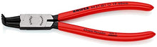 Load image into Gallery viewer, KNIPEX Tools - Circlip Pliers, Internal, 90 Degree Angled, Forged Tip, 3/4"-2 3/64" Bore Dia. (4421J21)
