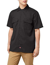 Load image into Gallery viewer, Dickies Men's Big-Tall Short-Sleeve Work Shirt,Black,5X
