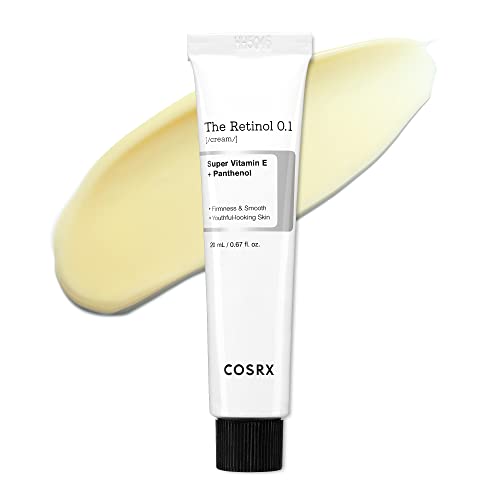 COSRX Retinol 0.1 Cream | Anti-aging Cream with 0.1% Retinol | Reduce Wrinkles, Fine Lines, and Signs of Aging | Not Tested on Animals, No Parabens