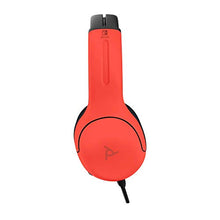 Load image into Gallery viewer, PDP Gaming LVL40 Stereo Headset with Mic for Nintendo Switch - PC, iPad, Mac, Laptop Compatible - Noise Cancelling Microphone, Lightweight, Soft Comfort On Ear Headphones - Mario Red &amp; Blue
