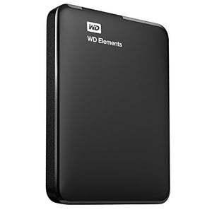 WD 2TB Elements Portable External Hard Drive HDD, USB 3.0, Compatible with PC, Mac, PS4 & Xbox - WDBU6Y0020BBK-WESN