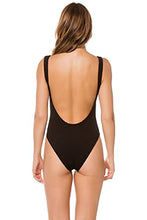Load image into Gallery viewer, Hunza G Women&#39;s Classic Square One Piece, Black, One Size
