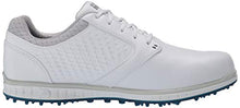 Load image into Gallery viewer, Skechers Women's Elite 3 Spikeless Waterproof Golf Shoe, White/Navy Leather, 9 M US
