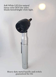 4th Generation Dr Mom LED Professional Pocket Otoscope - 100% Forever Guarantee - Large Optical Quality Glass Lens