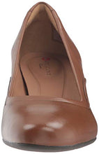 Load image into Gallery viewer, Clarks womens Un Cosmo Step Pump, Dark Tan Leather, 9.5 US
