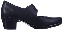 Load image into Gallery viewer, Clarks womens Emslie Lulin footwear, Black, 10 Wide US
