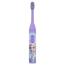Load image into Gallery viewer, Oral-B Kids Battery Powered Electric Toothbrush Featuring Disney's Frozen for Children and Toddlers age 3+, Soft 1ct (Characters May Vary)
