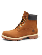 Load image into Gallery viewer, Timberland Men's 6 inch Premium Waterproof Boot, Rust Nubuck, 9.5
