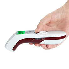 Load image into Gallery viewer, Amplim No Touch Forehead Thermometer, Infrared Digital Temperature for Babies Kids Adults, Touchless Hospital Medical Grade Temp, FSA HSA Eligible, Red White
