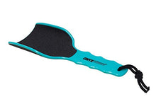 Load image into Gallery viewer, Extra Large Curved Foot File with Handled Grip - Extra Grit Exfoliates &amp; Removes Dead Skin Includes Nail File
